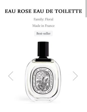 DIPTYQUE - EAU ROSE EAU DE TOILETTE